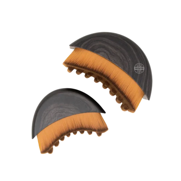 Make it Hooli lymfeborstel, officiele partner van cycily braden, gemaakt van gerecycled plastic met vegan vriendelijke zachte vezels